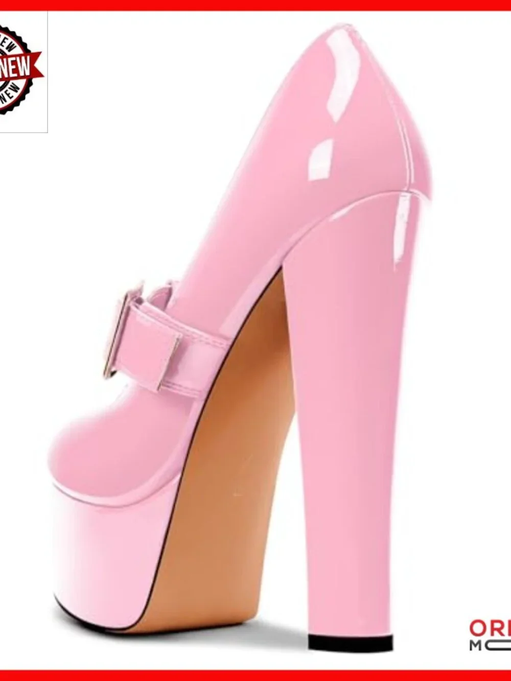 Platform Mary Jane Pumps Chunky Block Heels T-Strap Prom Dress Shoes